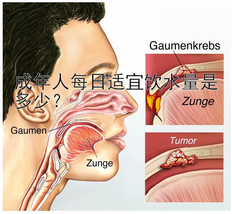 成年人每日适宜饮水量是多少？