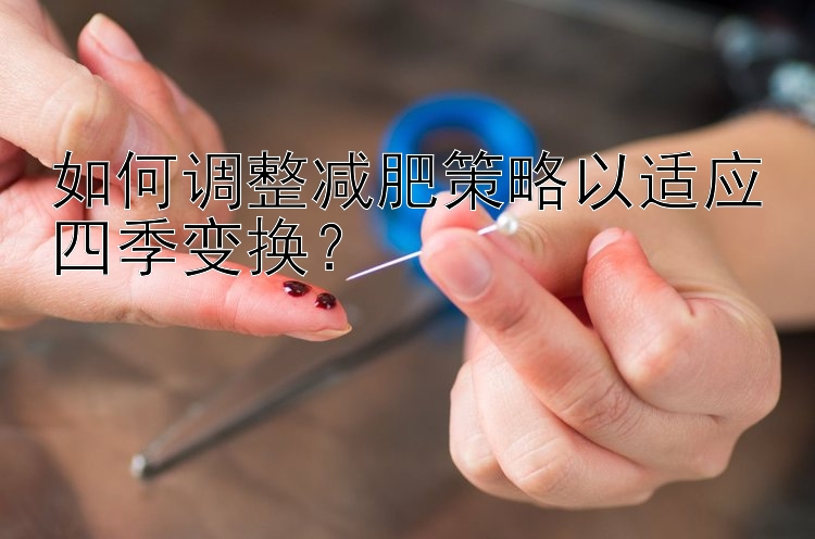 如何调整减肥策略以适应四季变换？